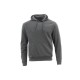 Dark Grey Unisex Basic Plain Hoodie